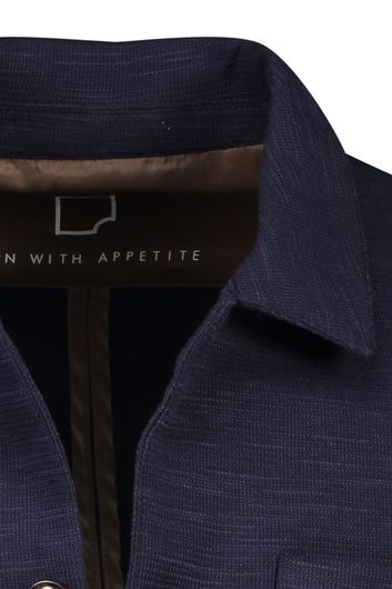Born With Appetite donkerblauw overshirt