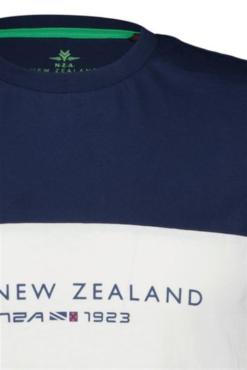 New Zealand t-shirt Ianthe donkerblauw