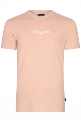 Cavallaro Cavallaro t-shirt oranje effen korte mouw