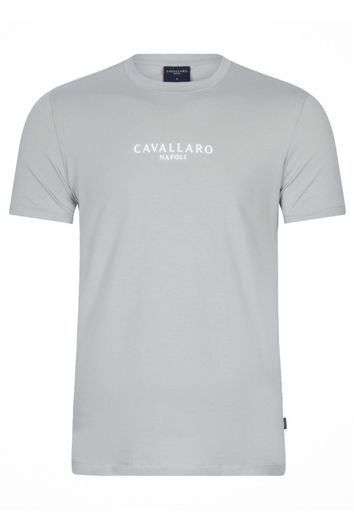 Cavallaro t-shirt groen effen
