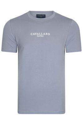 Cavallaro Cavallaro T-shirts grijs katoen