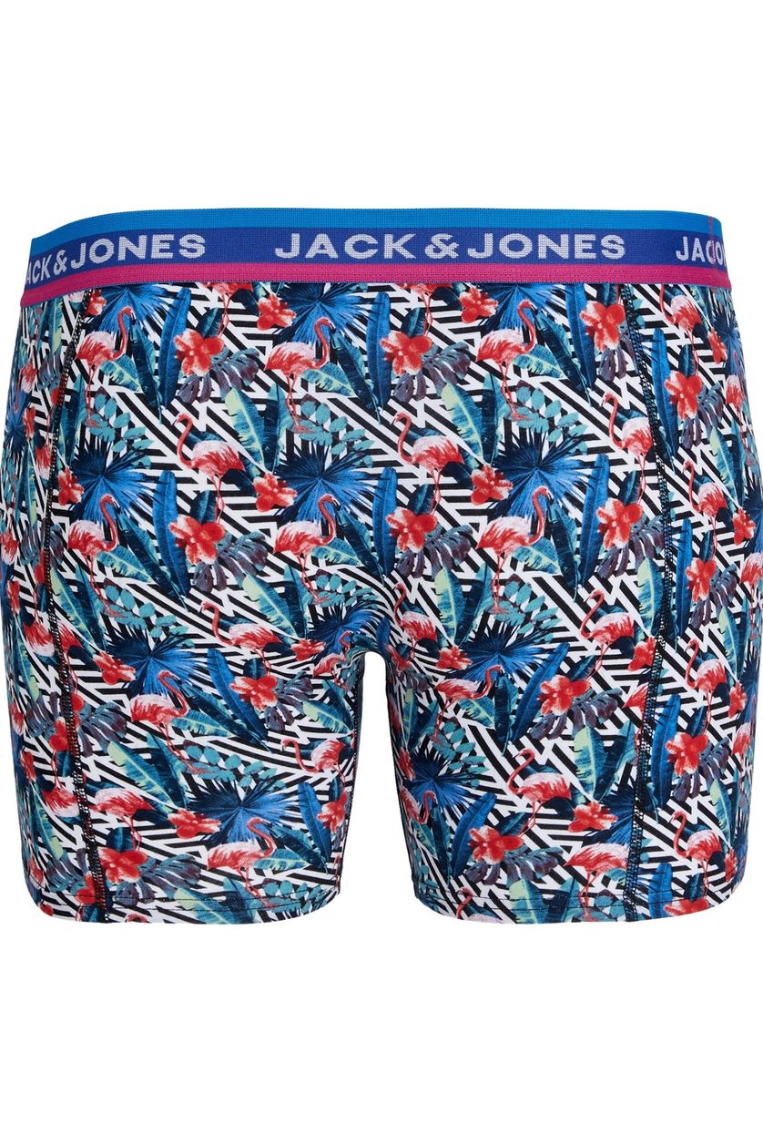 Boxershorts 3-pack Jack & Jones blauw geprint