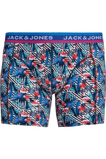 Jack & Jones Boxershorts 3-pack blauw geprint