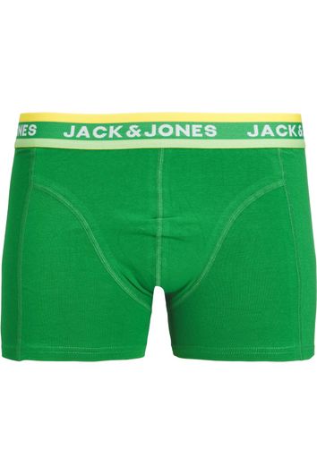 Jack & Jones Boxershorts 3-pack groen geprint katoen