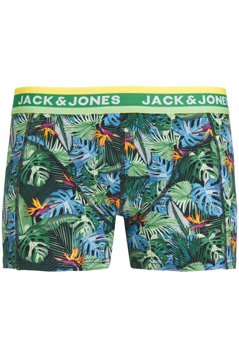 Boxershorts 3-pack Jack & Jones groen geprint