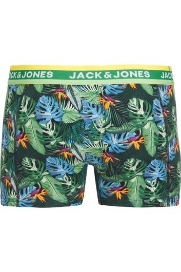 Jack & Jones Boxershorts 3-pack groen geprint katoen