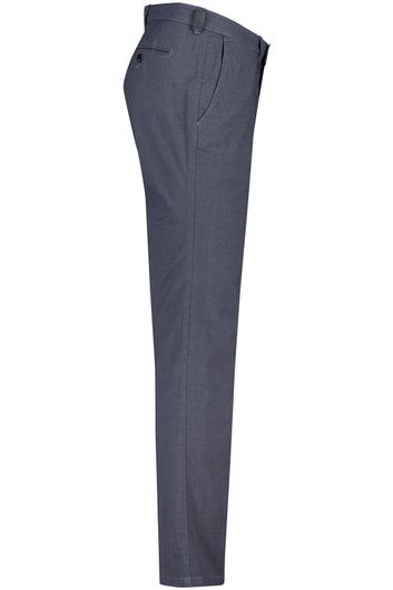 Brax pantalon blauw Modern Fit katoen