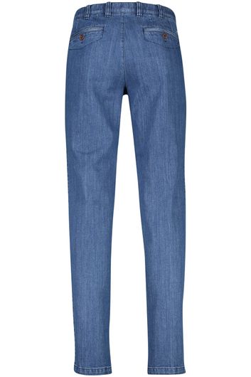 COM4 nette jeans Swing Front blauw effen denim