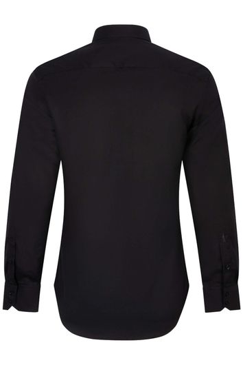 Cavallaro overhemd NOS widespread zwart slim fit