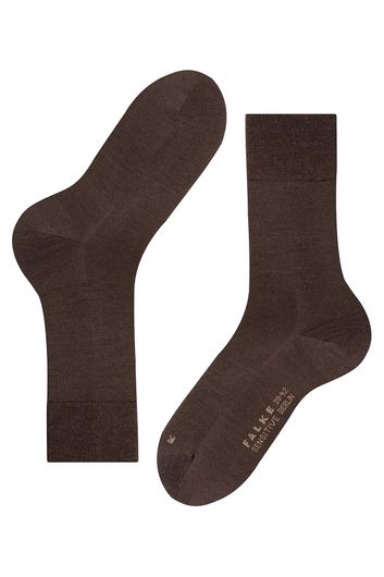 Falke sokken Sensitive Berlin bruin