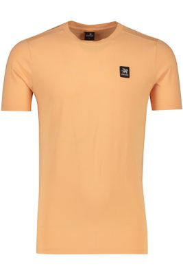Vanguard Vanguard t-shirt oranje effen normale fit ronde hals