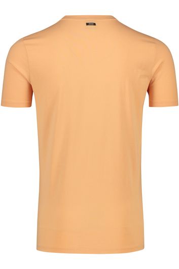 Vanguard t-shirt oranje effen