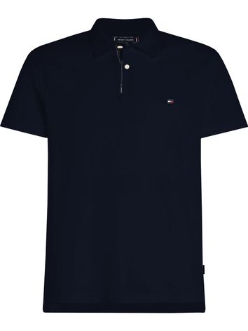 Tommy Hilfiger polo donkerblauw 2-knoops