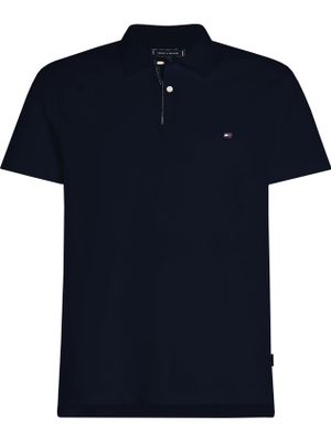 Tommy Hilfiger Tommy Hilfiger polo donkerblauw 2-knoops