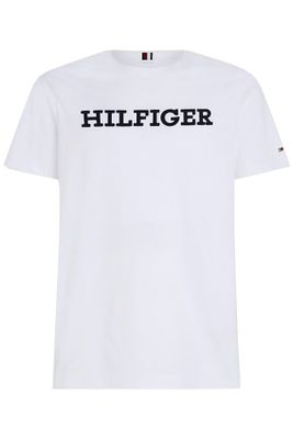 Tommy Hilfiger t-shirt Tommy Hilfiger wit ronde hals opdruk