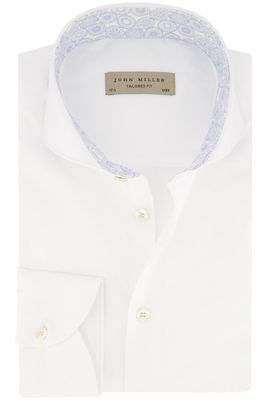 John Miller John Miller zakelijk overhemd wit effen normale fit