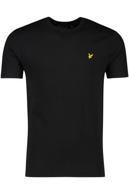 Lyle & Scott Lyle & Scott t-shirt slim fit zwart ronde hals