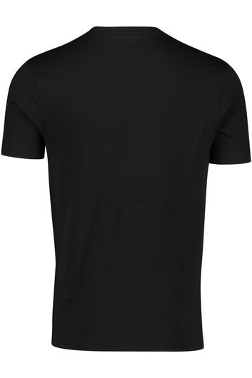 Lyle & Scott t-shirt zwart ronde hals katoen