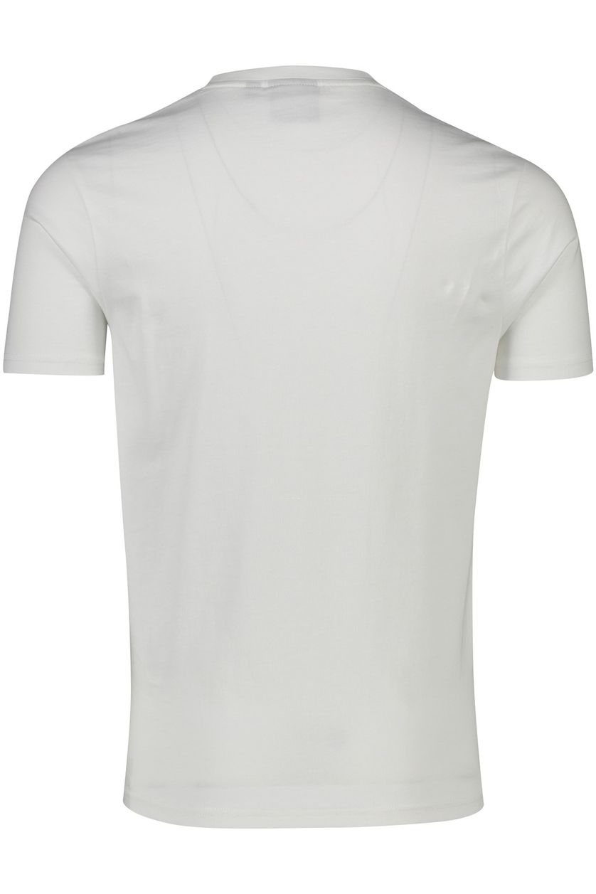 Lyle & Scott t-shirt slim fit wit ronde hals