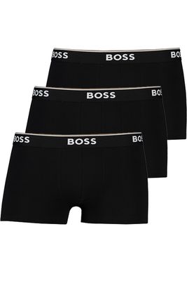 Hugo Boss Hugo Boss boxershorts zwart Trunk 3P Power