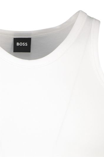 Hugo Boss tanktop wit katoen 2-pack