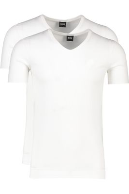 Hugo Boss Hugo Boss t-shirt wit katoen 2-pack modern fit