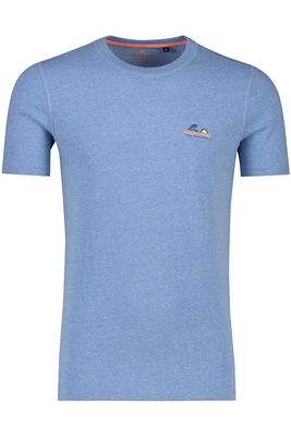 New Zealand T-shirt NZA Te Whekau blauw met logo ronde hals
