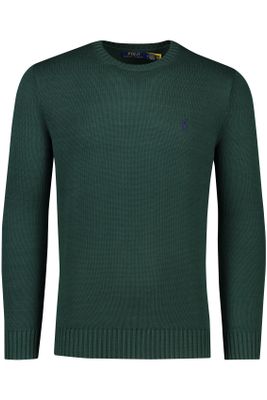 Polo Ralph Lauren sweater Polo Ralph Lauren ronde hals groen effen katoen