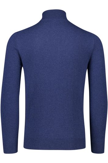 Polo Ralph Lauren trui opstaande kraag blauw wol