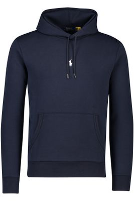 Polo Ralph Lauren Polo Ralph Lauren sweater hoodie navy effen met logo katoen