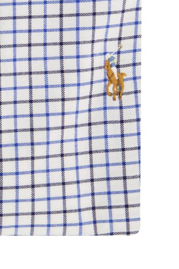 Polo Ralph Lauren casual overhemd normale fit wit geruit katoen