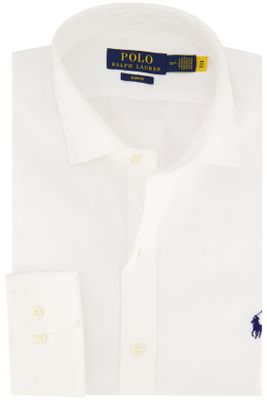 Polo Ralph Lauren Polo Ralph Lauren zakelijk overhemd slim fit wit effen katoen