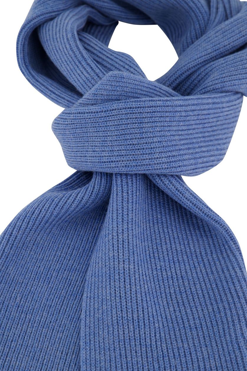 Lichtblauw effen Polo Ralph Lauren sjaal