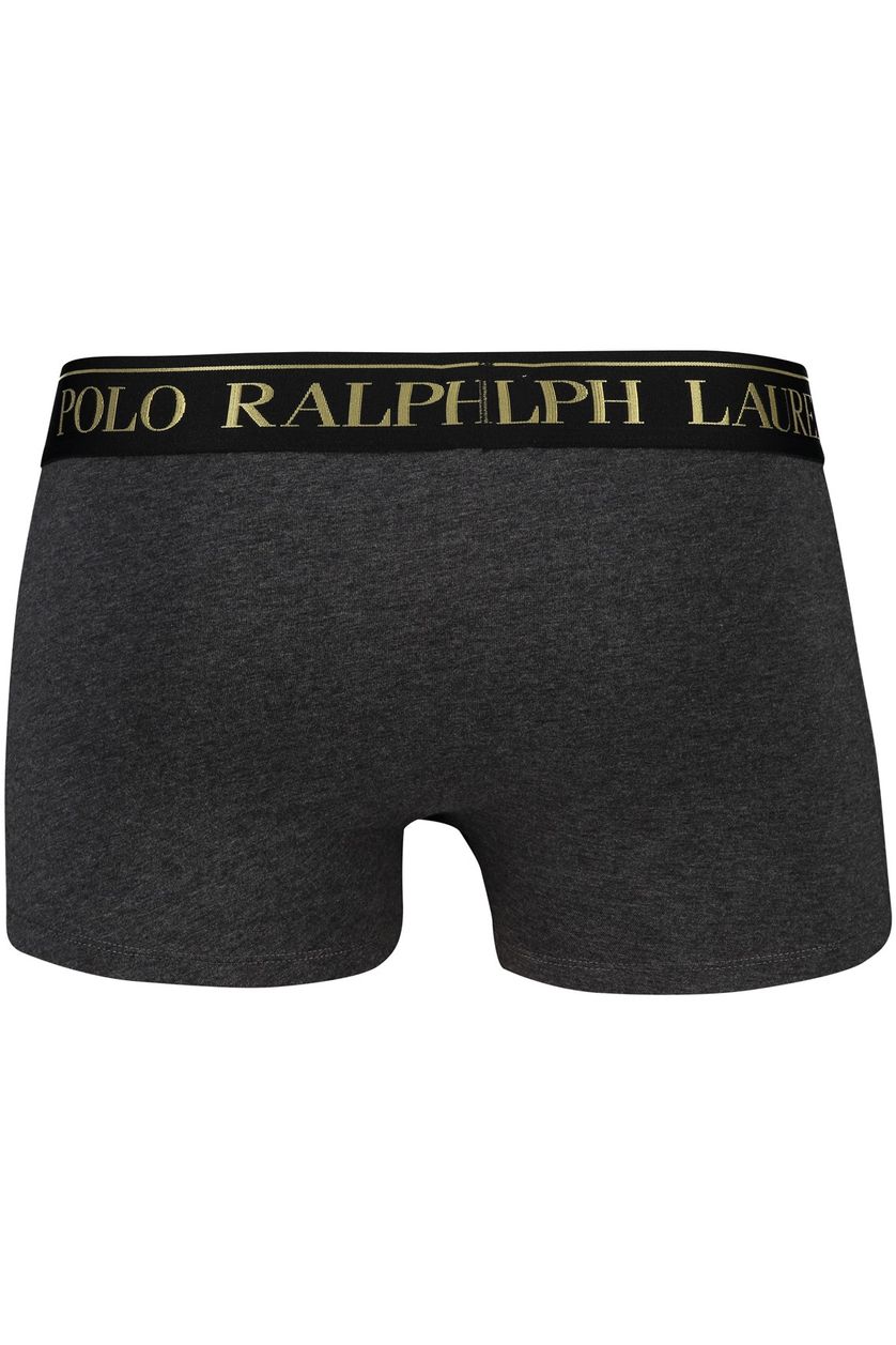 Katoenen Polo Ralph Lauren boxershorts 2-pack rood/grijs geprint