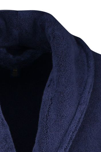 Polo Ralph Lauren badjas donkerblauw katoen