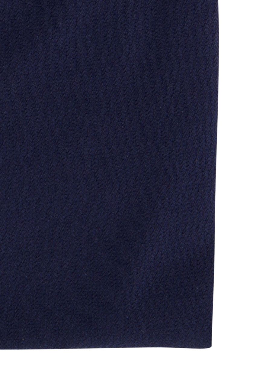 Olymp overhemd mouwlengte 7 katoen Luxor Modern Fit donkerblauw