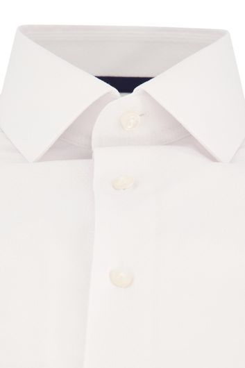 Olymp overhemd normale fit wit strijkvrij katoen