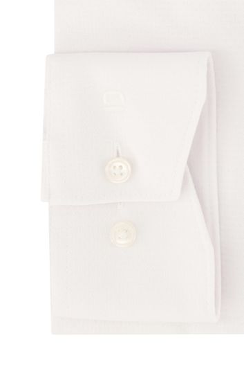Olymp overhemd normale fit wit strijkvrij katoen
