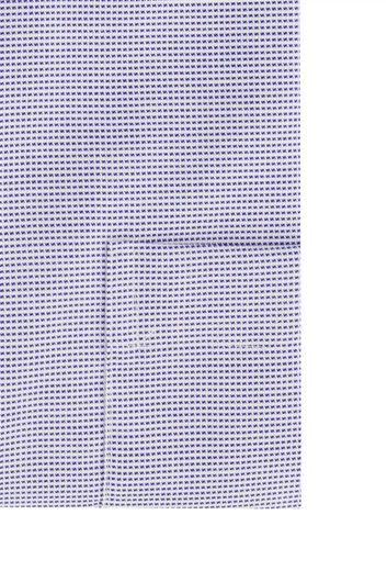 Eterna overhemd korte mouw normale fit lichtblauw geprint katoen