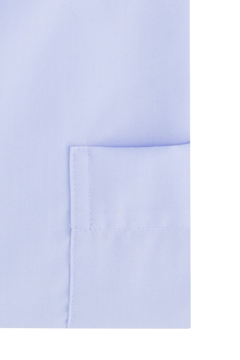 Eterna  Comfort Fit business overhemd lichtblauw effen katoen