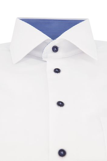Eterna Modern Fit overhemd wit effen katoen