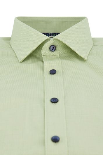 Olymp Level Five overhemd extra slim fit groen effen katoen