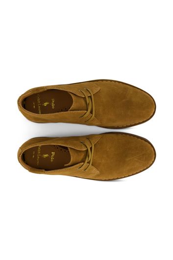 Polo Ralph Lauren nette schoenen bruin effen leer