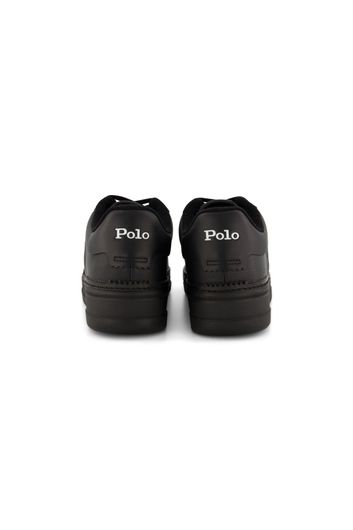 Polo Ralph Lauren sneakers zwart effen leer