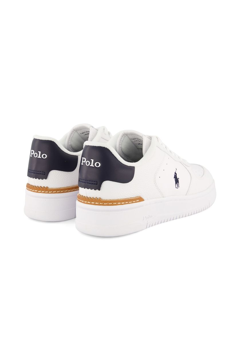 Polo Ralph Lauren effen sneakers wit
