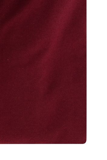 Polo Ralph Lauren casual overhemd normale fit rood effen katoen