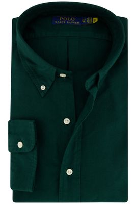 Polo Ralph Lauren Polo Ralph Lauren casual overhemd normale fit groen effen katoen button-down boord