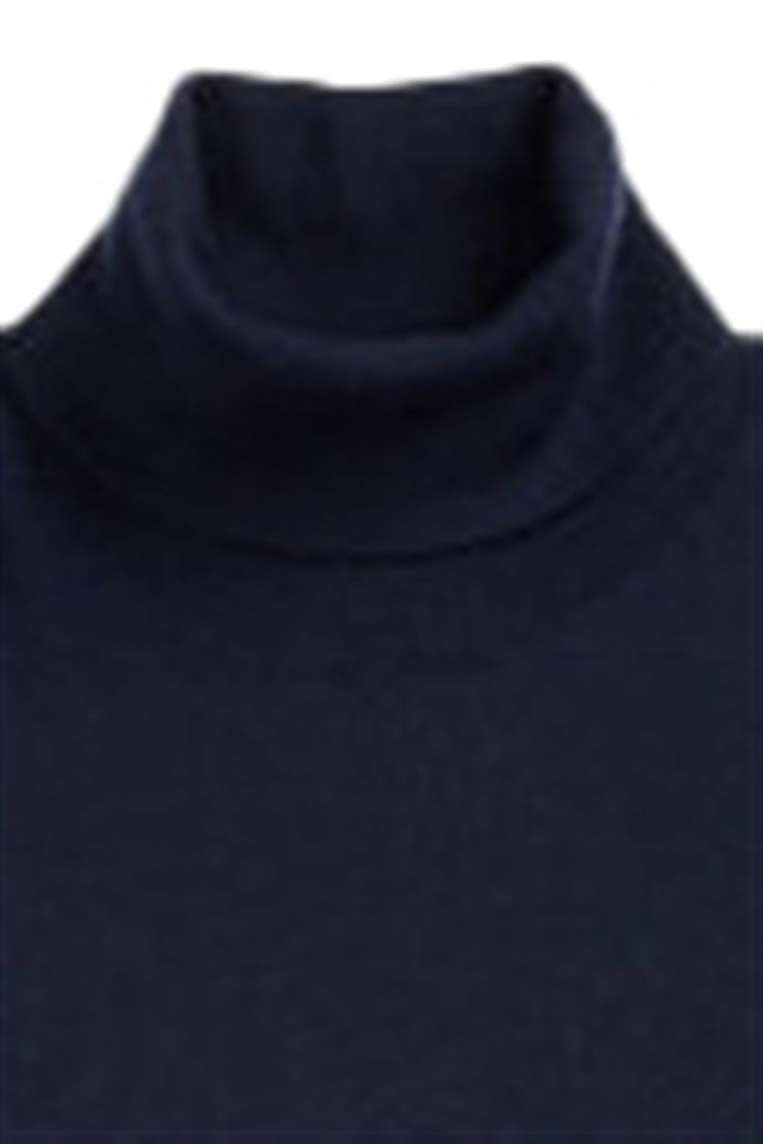 Polo Ralph Lauren Big & Tall coltrui donkerblauw effen 100% wol