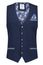 A Fish Named Fred gilet donkerblauw effen normale fit polyester