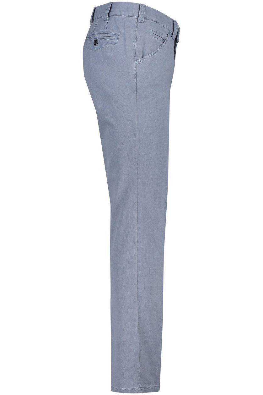 Meyer Pantalon katoen lichtblauw bandplooi model Chicago